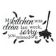 thumbnail image 1 of Decomural My Kitchen Was Clean WS-40848, 1 of 2