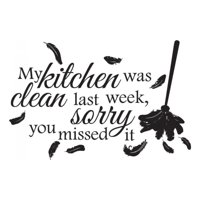 Rienda Libre Graphics - Decomural My Kitchen Was Clean Ws-40848