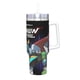 thumbnail image 2 of Voltron Vaso aislado de acero inoxidable con asa, diseño temático, regalo para familia, amigos y fans; incluye pajita y encaja en el portavasos estándar, 40 oz, 2 of 6