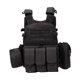 thumbnail image 4 of Chaleco De Caza Multifunción Chaleco Táctico Militar Molle Negro, 4 of 5