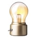 thumbnail image 2 of Lámpara de Estilo Retro con Bombilla LED USB Decorativa, para Mesita de Noche, Bronce, 2 of 3