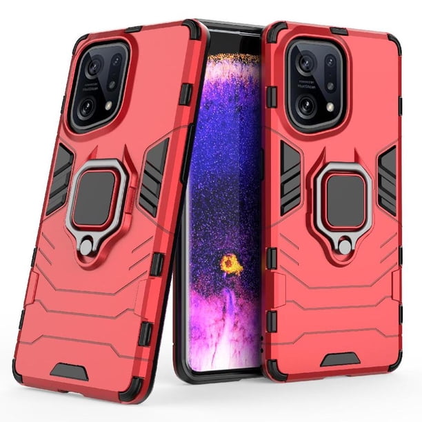 FOXDOCK Funda Antigolpes para OPPO FIND X5 PRO 5G – Protección Total con Soporte y Diseño Robusto