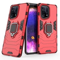 Foxdock Funda Antigolpes Para Oppo Find X5 Pro 5G – Protección Total Con Soporte Y Diseño Robusto