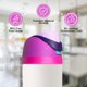 thumbnail image 3 of Tapa de repuesto compatible con Owala Freesip, tapa de repuesto para botella de agua de un botón, antifugas, compatible con vasos Owala de 16 oz, 24 oz, 32 oz y 40 oz (morado), 3 of 6