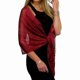 thumbnail image 1 of suxuMhao Chal con Borlas 18x63IN Bufanda Hilo Plateado Dorado Chal Chal de Boda Chal Ligero Chal de Fiesta Protección Solar Casual Suave Transpirable Chal Uso Diario, Paquete de 3, Rojo Oscuro, 1 of 2