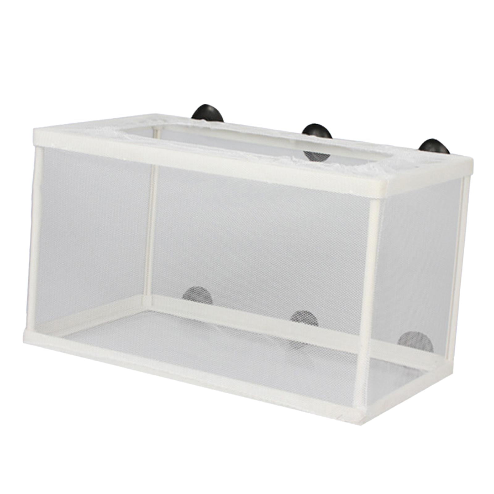 Fish Breeder Box Red De Aislamiento De Cría De Acuario Para Recién Nacidos Fry Guppy