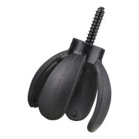 Magideal - Protector De Espalda Con Ventosa Para Recuperador De Pelotas De Golf, Herramienta De Recogida Con Pinza De Pelota De Golf De 4 Puntas Para Exteriores,