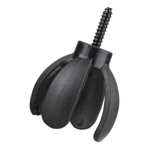 Magideal - Protector De Espalda Con Ventosa Para Recuperador De Pelotas De Golf, Herramienta De Recogida Con Pinza De Pelota De Golf De 4 Puntas Para Exteriores,