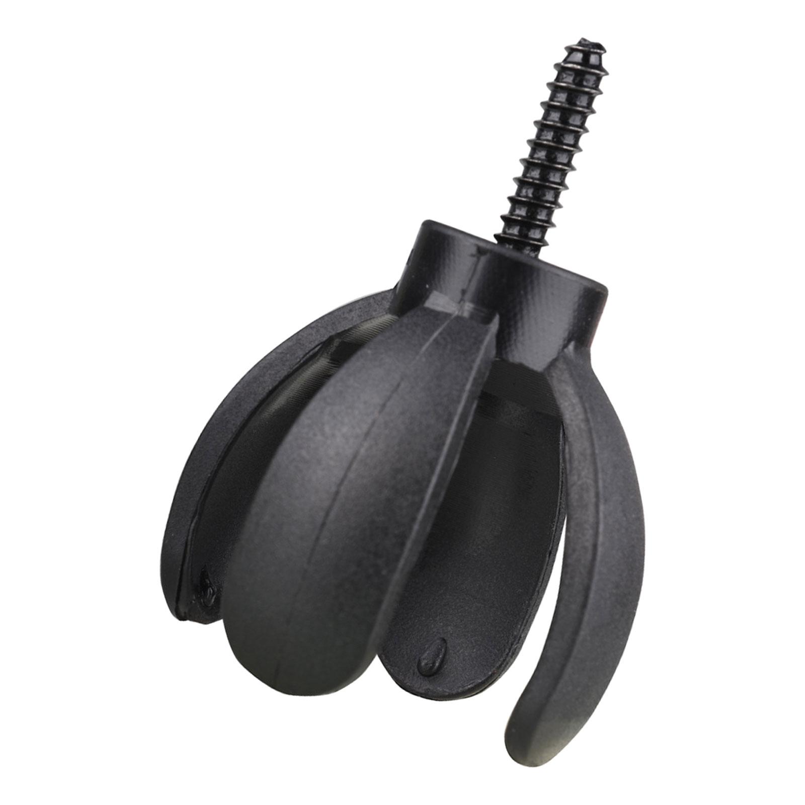 Magideal - Protector De Espalda Con Ventosa Para Recuperador De Pelotas De Golf, Herramienta De Recogida Con Pinza De Pelota De Golf De 4 Puntas Para Exteriores,