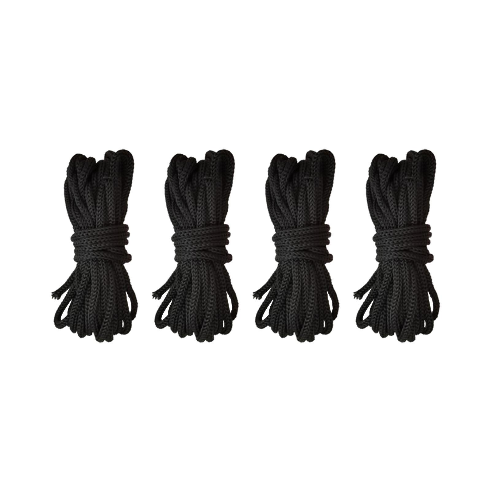 Ioensy - 4 Cuerdas De Red Para Trampolín De 460 Cm, Accesorios De Reparación, Piezas Para Trampolín Al Aire Libre