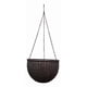thumbnail image 1 of Maceta Colgante Macetero Colgante De Resina Canasto Redondo marron, 1 of 2
