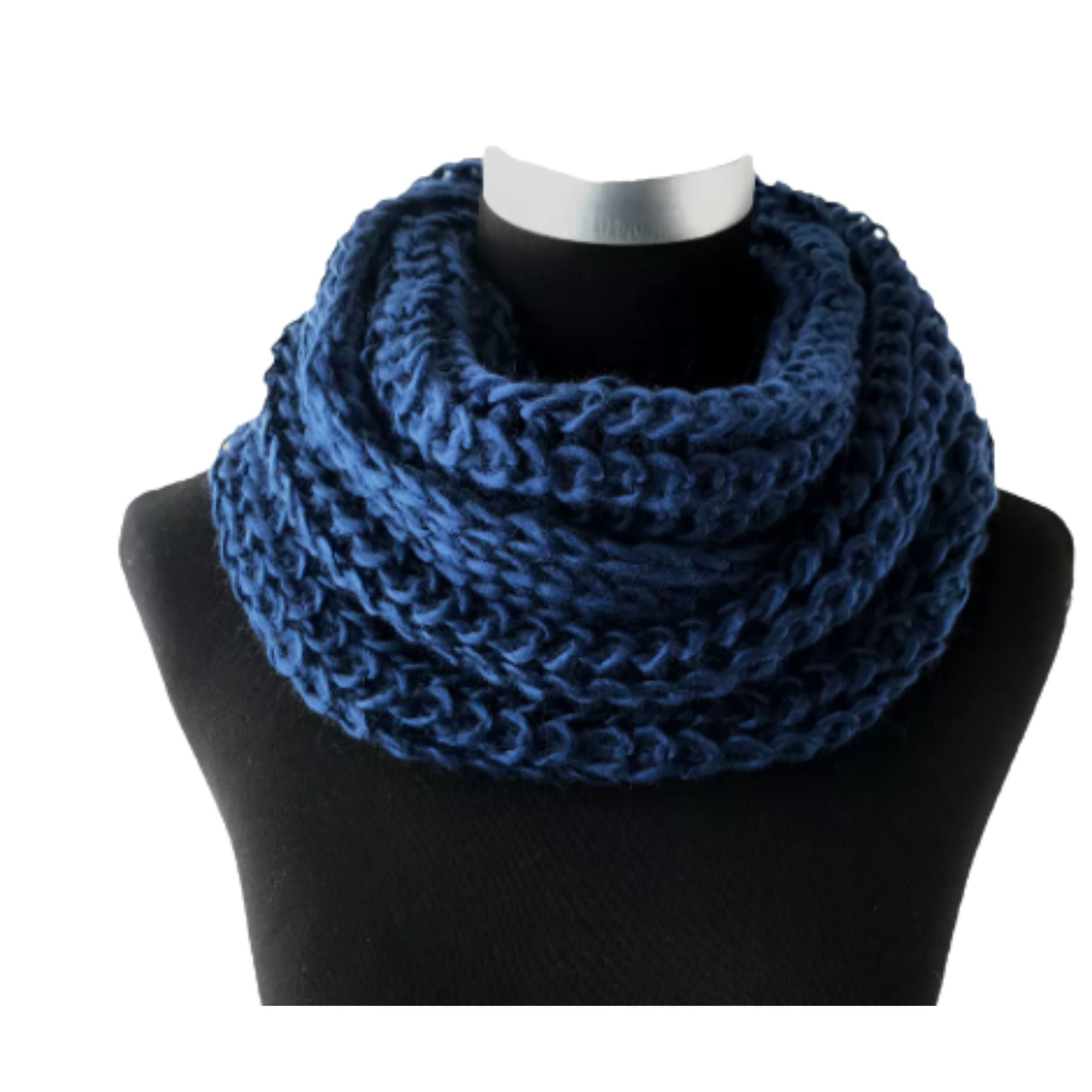 Mercado Ideas - Bufanda De Lana Punto Ingles Unisex Otoño Invierno