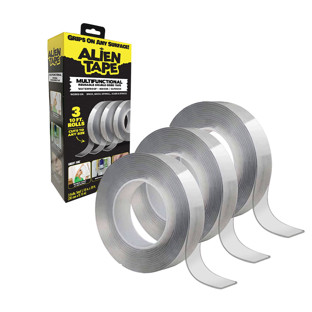 Swiss Nature Labs - 3 Cintas Adhesivas Aislantes Alien Tape Multifuncional Para Interior Y Exterior