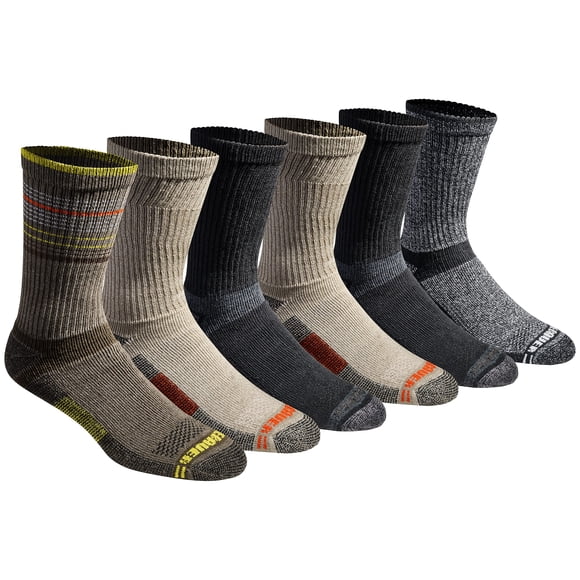 Calcetines Eddie Bauer Dura Dri Moisture Control, 6 pares, para hombre