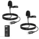 thumbnail image 1 of Micrófono Lavalier NEEWER Mini USB C, paquete de 2 unidades para iPhone, 1 of 9