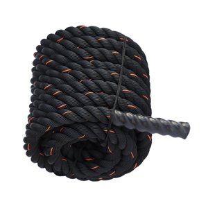 Magideal - Cuerda De Batalla Con Manga, 0,98 Pulgadas De Diámetro, 2,8 M/3 M De Longitud, Entrenamiento Muscular De Gimnasio, Cuerdas De Batalla Para Gimnasio En , 25Mmx2.8M Amarill 25Mmx2.8M Amarillo