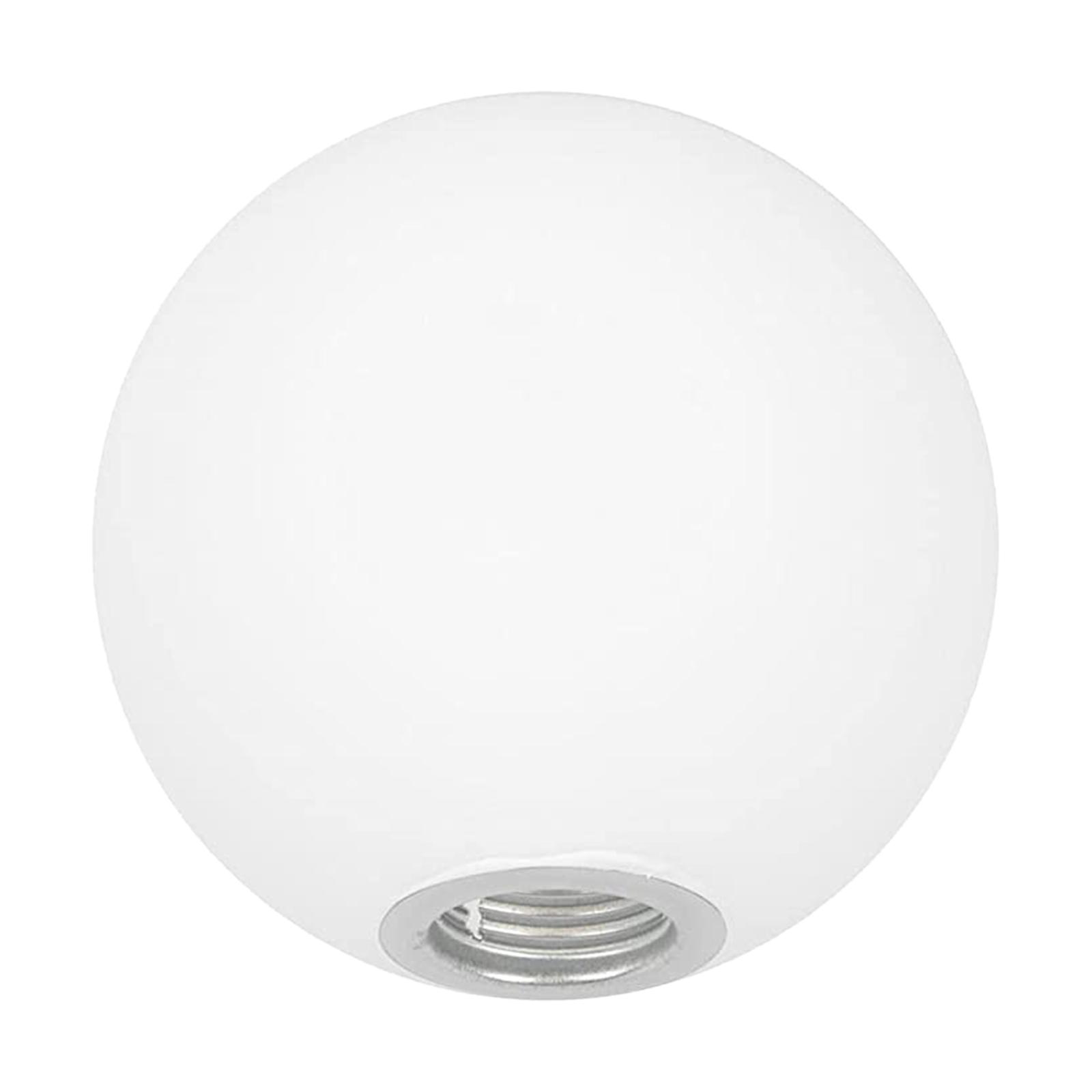 Ioensy - Pantalla De Lámpara De Bola De Cristal Reemplace La Cubierta De Luz De Tocador Para Baño Universitario 12 Cm