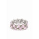 thumbnail image 2 of Pulsera Elástica CC Clothing Gota Con Piedras Brillantes Durazno, 2 of 5