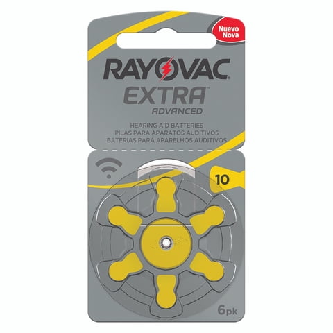 Rayovac - L10 Za-6 Pila P/Audifono Rayo-Vac Blist