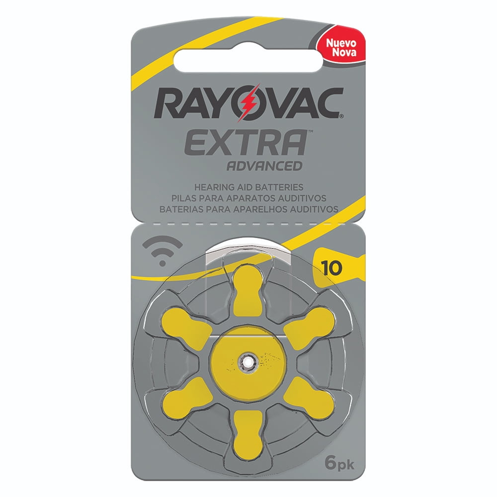 Rayovac - L10 Za-6 Pila P/audifono Rayo-vac Blist
