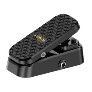 Magideal - Pedal De Expresión Con Doble Salida, Robusto Y Amortiguado, No Requiere Fuente De Alimentación, Ahorra Espacio Con Interruptor De Bloqueo Automático,