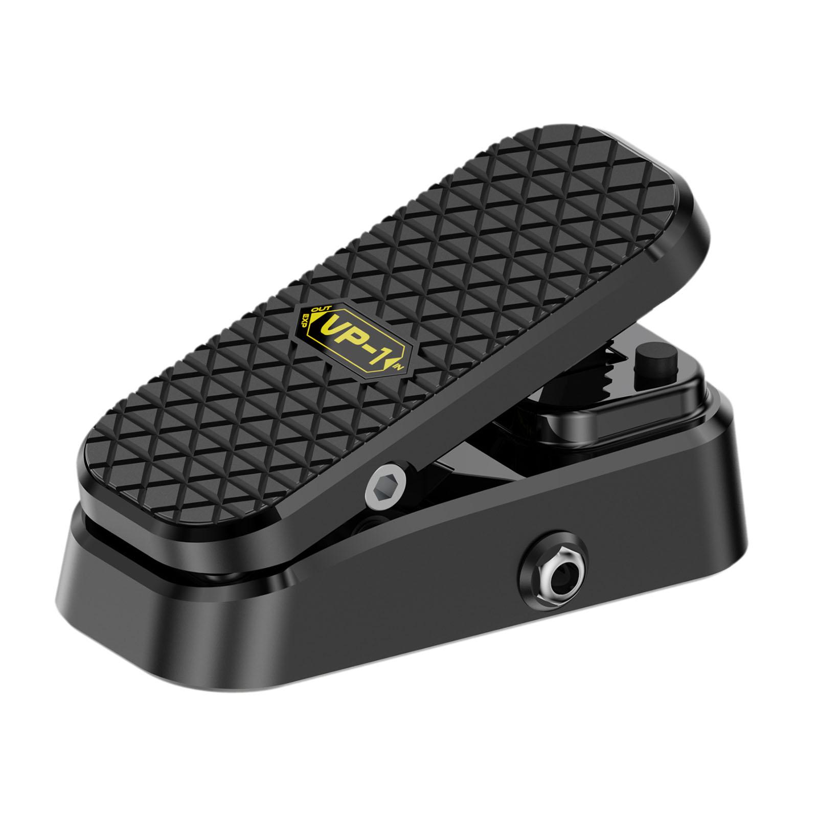 Magideal - Pedal De Expresión Con Doble Salida, Robusto Y Amortiguado, No Requiere Fuente De Alimentación, Ahorra Espacio Con Interruptor De Bloqueo Automático,