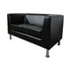 thumbnail image 2 of Sofa Caribe Ecocuero Negro, 2 of 3