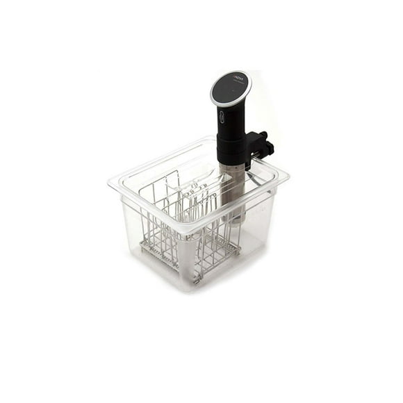Gn 1/2 X 200mm Con Tapa Policarbonato Para Sousvide