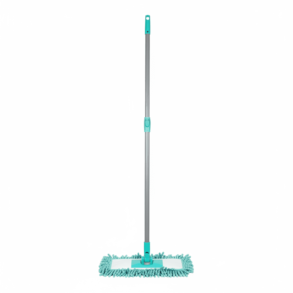 Baima - Mopa De Microfibra Con Mango Largo De 130 Cm Ideal Para Limpiar Pisos De Forma Rápida Y Eficiente. Perfecta Para El Hogar, Oficinas Y Negocios.