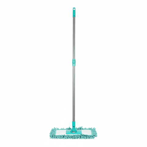 Baima - Mopa De Microfibra Con Mango Largo De 130 Cm Ideal Para Limpiar Pisos De Forma Rápida Y Eficiente. Perfecta Para El Hogar, Oficinas Y Negocios.
