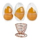 thumbnail image 5 of Set de Esponjas de Maquillaje Reutilizables, 3 Unidades, Naranja, 5 of 5