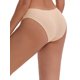 thumbnail image 3 of INSPIRE CHIC Ropa interior de mujer de cintura baja que levanta los glúteos, hilo de algodón cómodo y transpirable, 5 paquetes L 5 beige, 3 of 5