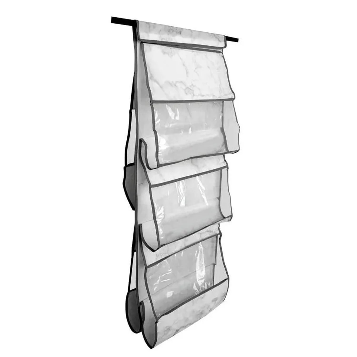 Genérico - Organizador Closet Plegable Para Ropa 5 Bolsillos Blanco