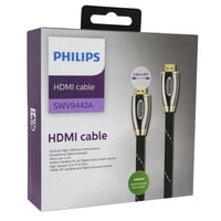 Philips - Cable Hdmi Blindado 3 6M Conector 24K Swv9442A 94 Open Box