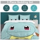 thumbnail image 5 of Squirtle Bed Duvet Cover Funny Anime Cartoon Bedding Sets Lightweight 3 Piece Comforter Sets, 5 of 5