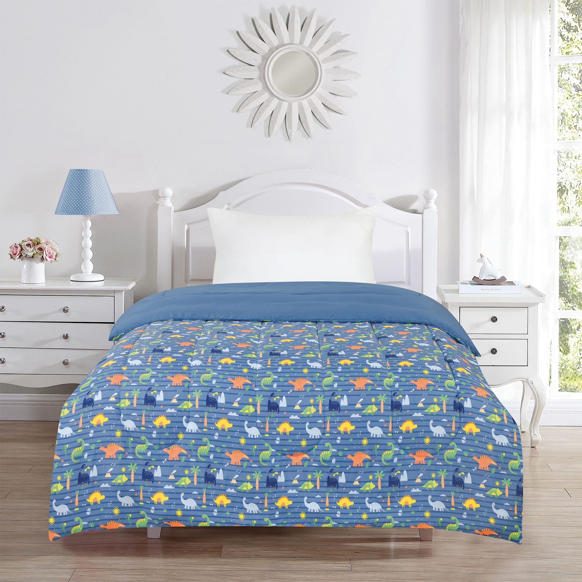 Plumón Estampado Microfibra 1.5 Plazas 170 x 240 cm