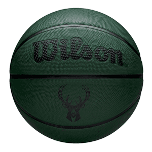 Balón Basketball Wilson Nba Team Tribute Solid Milwaukee Bucks Tamaño 7