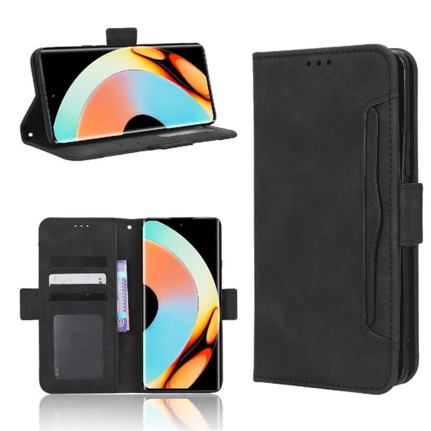 Funda Tipo Billetera FOXDOCK para OPPO Realme 10 Pro Plus – Tapa Flip con Tarjetero