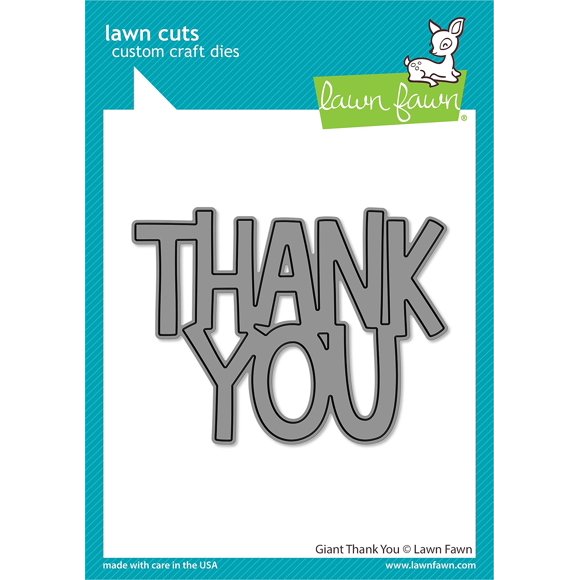 Troquel Lawn Fawn Lawn CUTS Plantilla Gracias
