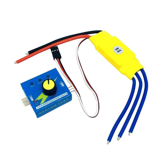 MagiDeal ESC Sin Escobillas 30A Con Servoprobador