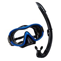 Ioensy - Gafas De Natación Y Snorkel, Gafas De Buceo Para Buceo, Natación Y Snorkel, Color Azul.