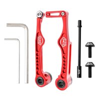 Ioensy - Palanca Delantera Y Trasera De Frenos En V Para Ciclismo, Compatible Con Piezas De Reparación Bmx, Rojo, 126X60,8Mm