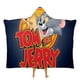 thumbnail image 1 of Tom Y Jerry Manta Capa Con Capucha Anti Bolitas Manta De Lana Ártica Suave Manta Portátil De Felpa Ligera Y Lujosa Poncho Para Siesta En Casa Y Oficina 100*130cm, 1 of 6