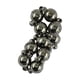 thumbnail image 2 of 10sets hematita jet negro magnético ronda broches joyería haciendo hallazgos 10mm, 2 of 3