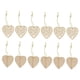 thumbnail image 5 of 12pcs Rebanadas De Madera De Navidad Colgantes Surtidos Navidad Bricolaje Bricolaje Ornamentos Amor Corazón Corazón, 5 of 5