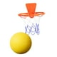 thumbnail image 2 of Pelota De Baloncesto Silenciosa Con Aro, Ligera, Fácil De Agarrar, Pelota De Juguete Para Niños De Poco Ruido, Color Amarillo, Talla 7, 2 of 3