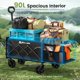 thumbnail image 2 of Carrito Plegable Blomoba Capacidad 92 kg Ruedas Todo Terreno, 2 of 7