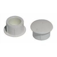 Tapa Tornillo 10 Mm Blanco Bolsa 500 Un Dvp