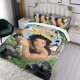 thumbnail image 3 of George de la Selva Conjunto de sábanas temático, trío de piezas, cómodo y amigable con la piel, diseño único, regalo de decoración para el hogar para familiares, amigos y fans,173cm *218cm, 3 of 6
