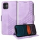 thumbnail image 2 of Carcasa FOXDOCK iPhone 12 de cuero PU, diseño acolchado clásico, protección contra caídas y rayones, 2 of 5